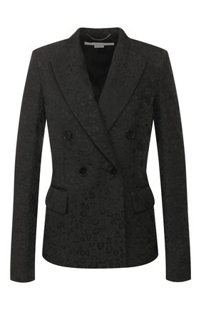Женский двубортный жакет STELLA MCCARTNEY черного цвета по цене 134000 руб., арт. 599638/S0A04 | Фото 1 Женский двубортный жакет STELLA MCCARTNEY черного цвета, арт. 599638/S0A04 | Фото 1 (Материал подклада: Вискоза; Материал внешний: Синтетический материал, Хлопок; Рукава: Длинные; Длина (для топов): Стандартные; Случай: Формальный; Женское Кросс-КТ: Жакет-одежда; 1-2-бортные: Двубортные; Статус проверки: Проверена категория)