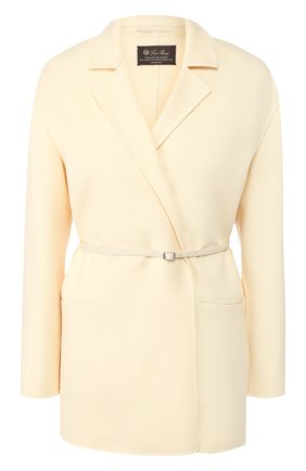 Женское шерстяное пальто LORO PIANA светло-бежевого цвета по цене 652000 руб., арт. FAL0839 | Фото 1 Женское шерстяное пальто LORO PIANA светло-бежевого цвета, арт. FAL0839 | Фото 1