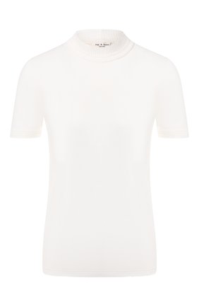 Женская футболка RAG&BONE белого цвета по цене 11600 руб., арт. WCC19HT002UQ02 | Фото 1 Женская футболка RAG&BONE белого цвета, арт. WCC19HT002UQ02 | Фото 1