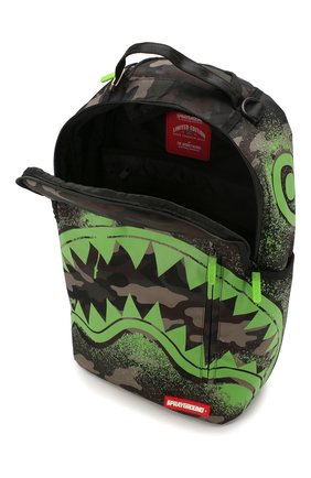 Детская рюкзак SPRAYGROUND хаки цвета по цене 7560 руб., арт. 910B1509NSZ | Фото 3 Детская рюкзак SPRAYGROUND хаки цвета, арт. 910B1509NSZ | Фото 3