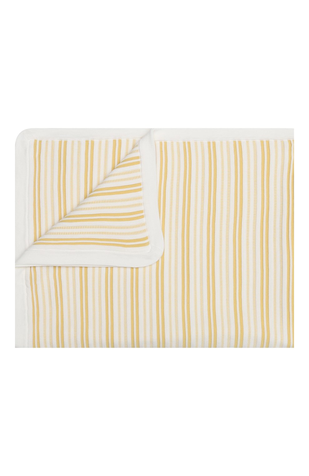 Детского хлопковое одеяло LORO PIANA желтого цвета, арт. FAI9474 | Фото 1 (Региональные ограничения белый список (Axapta Mercury): RU)