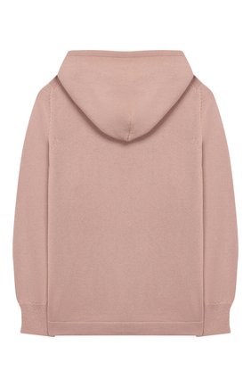 Детский кашемировая толстовка GIORGETTI CASHMERE розового цвета по цене 26100 руб., арт. MB1489/2A-6A | Фото 2 Детский кашемировая толстовка GIORGETTI CASHMERE розового цвета, арт. MB1489/2A-6A | Фото 2 (Материал внешний: Шерсть, Кашемир; Рукава: Длинные; Девочки Кросс-КТ: Толстовка-одежда; Ростовка одежда: 2 года | 92 см, 4 года | 104 см, 6 лет | 116 см)