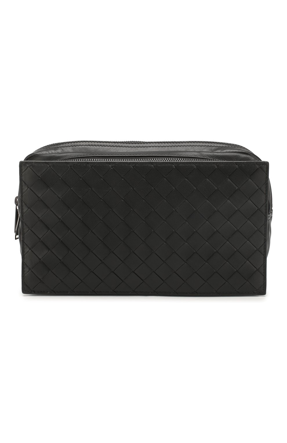 Мужская кожаная поясная сумка BOTTEGA VENETA черного цвета, арт. 609853/VCQH1 | Фото 1 (Размер: medium; Материал: Натуральная кожа; Региональные ограничения белый список (Axapta Mercury): RU; Стили: Классический)