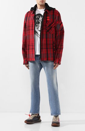 Мужские комбинированные кроссовки everyday OFF-WHITE серого цвета по цене 38550 руб., арт. 0MIA159R20D390590828 | Фото 2 Мужские комбинированные кроссовки everyday OFF-WHITE серого цвета, арт. 0MIA159R20D390590828 | Фото 2