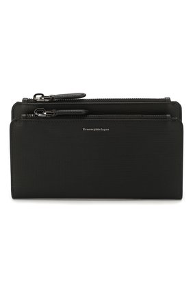 Мужская кожаный футляр для документов ERMENEGILDO ZEGNA черного цвета по цене 32800 руб., арт. E1438J-LHJAK | Фото 1 Мужская кожаный футляр для документов ERMENEGILDO ZEGNA черного цвета, арт. E1438J-LHJAK | Фото 1