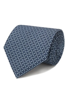 Мужской шелковый галстук ERMENEGILDO ZEGNA синего цвета по цене 13450 руб., арт. Z7E10/1L8 | Фото 1 Мужской шелковый галстук ERMENEGILDO ZEGNA синего цвета, арт. Z7E10/1L8 | Фото 1