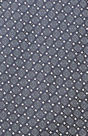 Мужской шелковый галстук BRIONI темно-синего цвета, арт. 062H00/P9495 | Фото 3 (Принт: С принтом; Материал: Текстиль, Шелк; Региональные ограничения белый список (Axapta Mercury): RU)
