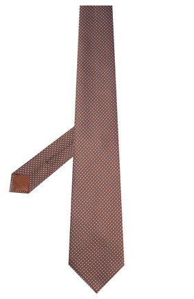 Мужской шелковый галстук BRIONI коричневого цвета по цене 18700 руб., арт. 062I00/P9488 | Фото 2 Мужской шелковый галстук BRIONI коричневого цвета, арт. 062I00/P9488 | Фото 2