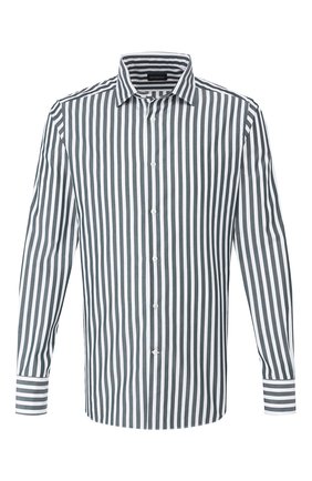 Мужская хлопковая рубашка ERMENEGILDO ZEGNA зеленого цвета по цене 34550 руб., арт. 701347/9MS0M2 | Фото 1 Мужская хлопковая рубашка ERMENEGILDO ZEGNA зеленого цвета, арт. 701347/9MS0M2 | Фото 1