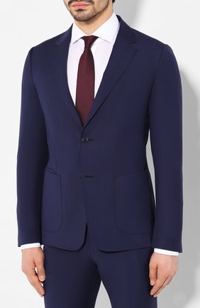 Мужской шерстяной костюм Z ZEGNA синего цвета по цене 147000 руб., арт. 724741/2XPYGX | Фото 2 Мужской шерстяной костюм Z ZEGNA синего цвета, арт. 724741/2XPYGX | Фото 2