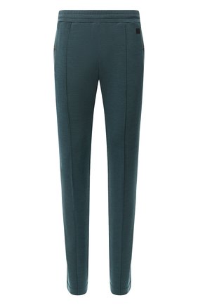 Мужские шерстяные брюки Z ZEGNA зеленого цвета по цене 67300 руб., арт. VU475/ZZTP66 | Фото 1 Мужские шерстяные брюки Z ZEGNA зеленого цвета, арт. VU475/ZZTP66 | Фото 1 (Материал внешний: Шерсть; Длина (брюки, джинсы): Стандартные; Мужское Кросс-КТ: Брюки-трикотаж; Случай: Повседневный)