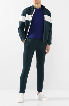 Мужские шерстяные брюки Z ZEGNA зеленого цвета по цене 67300 руб., арт. VU475/ZZTP66 | Фото 2 Мужские шерстяные брюки Z ZEGNA зеленого цвета, арт. VU475/ZZTP66 | Фото 2 (Материал внешний: Шерсть; Длина (брюки, джинсы): Стандартные; Мужское Кросс-КТ: Брюки-трикотаж; Случай: Повседневный)