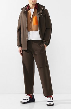 Мужская хлопковая рубашка BURBERRY белого цвета по цене 38700 руб., арт. 8026174 | Фото 2 Мужская хлопковая рубашка BURBERRY белого цвета, арт. 8026174 | Фото 2