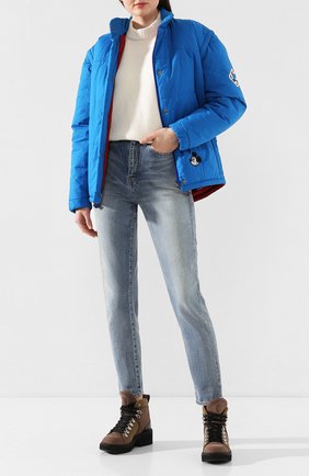 Женский пуховик disney x gucci GUCCI голубого цвета по цене 149000 руб., арт. 608978/ZADPZ | Фото 2 Женский пуховик disney x gucci GUCCI голубого цвета, арт. 608978/ZADPZ | Фото 2