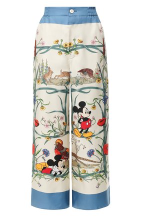 Шелковые брюки Disney x Gucci | Фото №1 Шелковые брюки Disney x Gucci | Фото №1