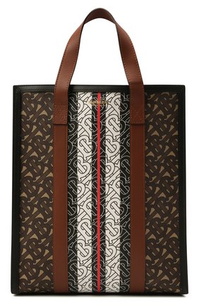 Женский сумка-тоут tb BURBERRY коричневого цвета по цене 64100 руб., арт. 8024294 | Фото 1 Женский сумка-тоут tb BURBERRY коричневого цвета, арт. 8024294 | Фото 1
