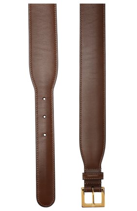 Женский кожаный ремень GUCCI коричневого цвета по цене 36300 руб., арт. 600636/1NS0G | Фото 2 Женский кожаный ремень GUCCI коричневого цвета, арт. 600636/1NS0G | Фото 2