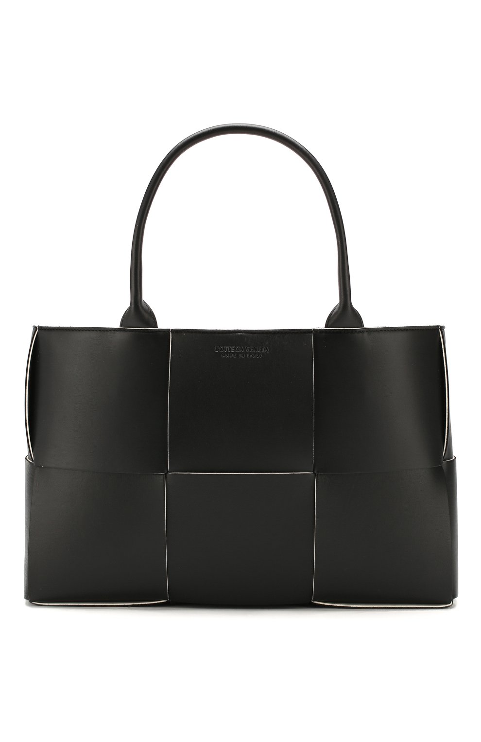 Женский сумка arco tote BOTTEGA VENETA черного цвета, арт. 609175/VMAY3 | Фото 1