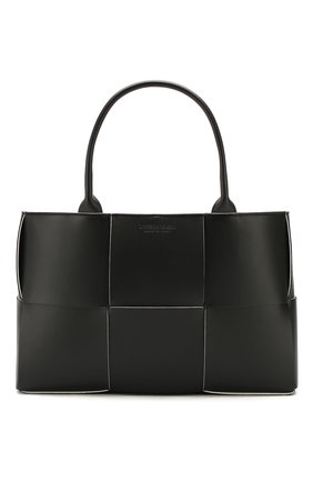 Женская сумка-тоут arco BOTTEGA VENETA черного цвета по цене 131000 руб., арт. 609175/VMAY3 | Фото 1 Женская сумка-тоут arco BOTTEGA VENETA черного цвета, арт. 609175/VMAY3 | Фото 1