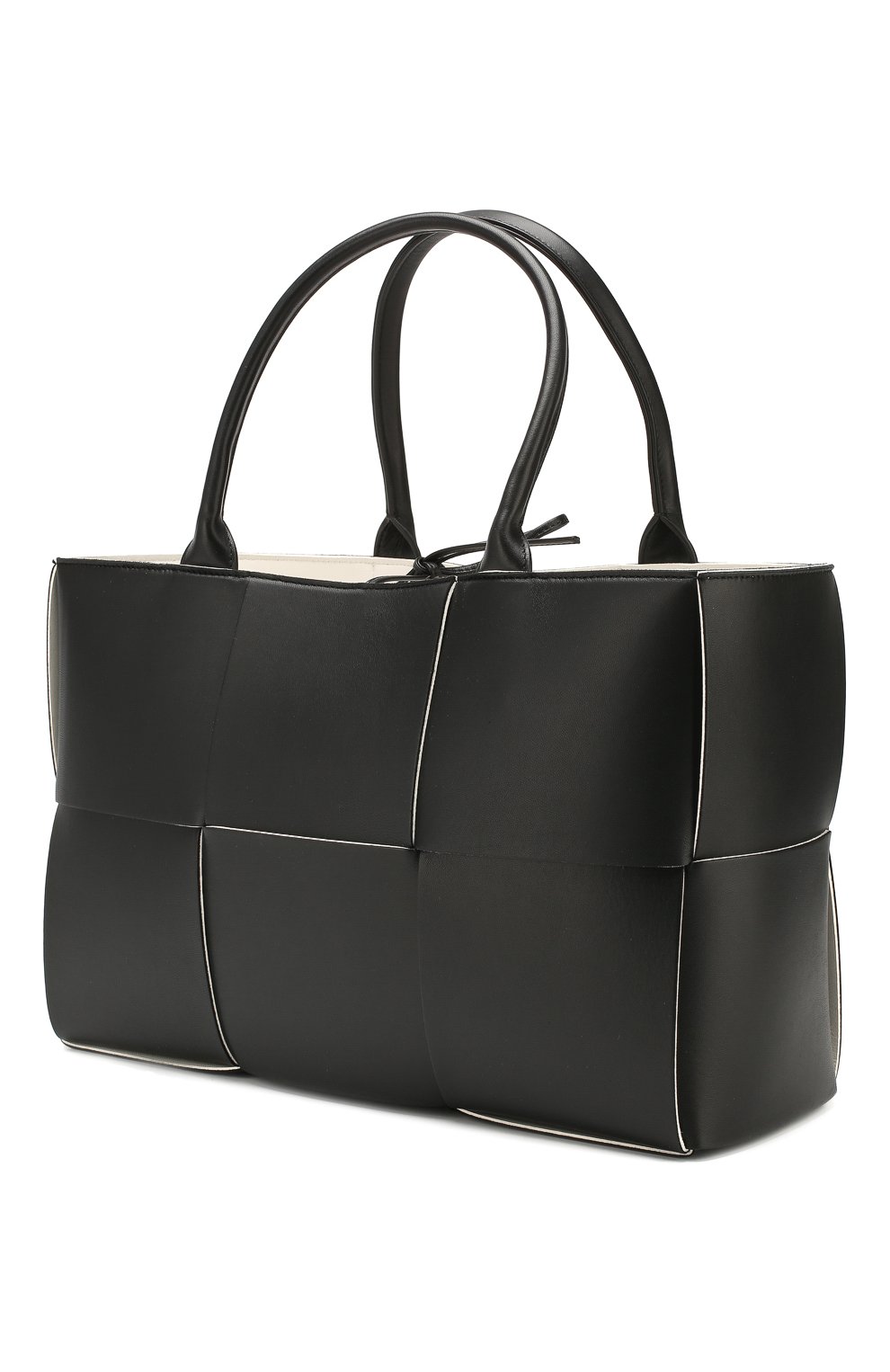 Женский сумка arco tote BOTTEGA VENETA черного цвета по цене 170500 руб., арт. 609175/VMAY3 | Фото 3 Женский сумка arco tote BOTTEGA VENETA черного цвета, арт. 609175/VMAY3 | Фото 3