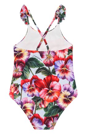 Детского слитный купальник DOLCE & GABBANA разноцветного цвета по цене 19950 руб., арт. L2J816/FSGRZ | Фото 2 Детского слитный купальник DOLCE & GABBANA разноцветного цвета, арт. L2J816/FSGRZ | Фото 2 (Материал внешний: Синтетический материал; Кросс-КТ НВ: Купальники; Ростовка одежда: 18 мес | 86 см, 24 мес | 92 см)