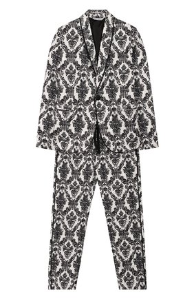 Детский костюм DOLCE & GABBANA черно-белого цвета по цене 68050 руб., арт. L41U65/HSMIA/8-14 | Фото 1 Детский костюм DOLCE & GABBANA черно-белого цвета, арт. L41U65/HSMIA/8-14 | Фото 1