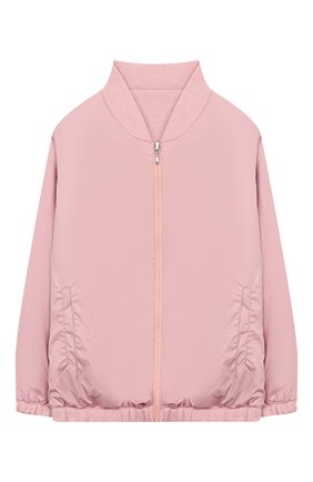 Детская двусторонний бомбер GIORGETTI CASHMERE розового цвета по цене 25950 руб., арт. MB1488/2A-6A | Фото 1 Детская двусторонний бомбер GIORGETTI CASHMERE розового цвета, арт. MB1488/2A-6A | Фото 1 (Материал подклада: Синтетический материал; Материал внешний: Хлопок; Рукава: Длинные; Кросс-КТ: бомбер, Сезон: демисезон; Ростовка одежда: 4 года | 104 см, 6 лет | 116 см)