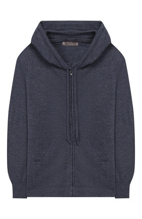 Детский кашемировая толстовка GIORGETTI CASHMERE синего цвета по цене 18600 руб., арт. MB1489/2A-6A | Фото 1 Детский кашемировая толстовка GIORGETTI CASHMERE синего цвета, арт. MB1489/2A-6A | Фото 1