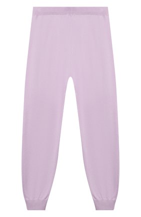 Детские кашемировые джоггеры GIORGETTI CASHMERE сиреневого цвета по цене 15750 руб., арт. MB1490/8A-14A | Фото 1 Детские кашемировые джоггеры GIORGETTI CASHMERE сиреневого цвета, арт. MB1490/8A-14A | Фото 1 (Материал внешний: Шерсть, Кашемир; Девочки Кросс-КТ: Брюки-спорт; Ростовка одежда: 12 лет | 152 см)