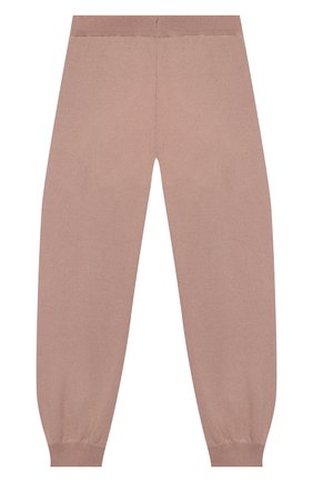 Детские кашемировые джоггеры GIORGETTI CASHMERE розового цвета по цене 15500 руб., арт. MB1490/2A-6A | Фото 1 Детские кашемировые джоггеры GIORGETTI CASHMERE розового цвета, арт. MB1490/2A-6A | Фото 1 (Материал внешний: Шерсть, Кашемир; Девочки Кросс-КТ: Брюки-одежда, Джоггеры-одежда; Ростовка одежда: 2 года | 92 см, 4 года | 104 см)