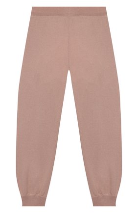 Детские кашемировые джоггеры GIORGETTI CASHMERE розового цвета по цене 15500 руб., арт. MB1490/2A-6A | Фото 2 Детские кашемировые джоггеры GIORGETTI CASHMERE розового цвета, арт. MB1490/2A-6A | Фото 2 (Материал внешний: Шерсть, Кашемир; Девочки Кросс-КТ: Брюки-одежда, Джоггеры-одежда; Ростовка одежда: 2 года | 92 см, 4 года | 104 см)