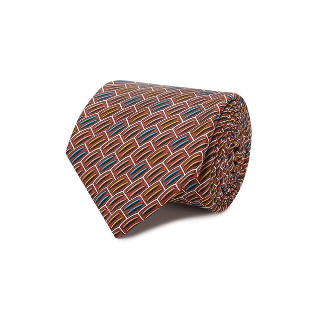 Шелковый галстук Zilli 10799409