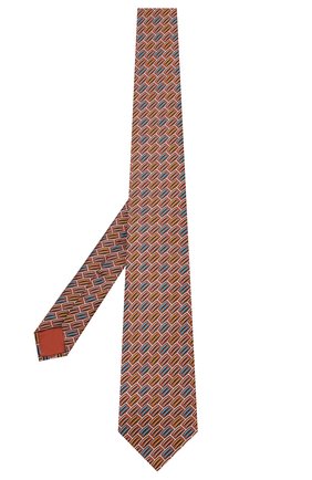 Мужской шелковый галстук ZILLI красного цвета по цене 19950 руб., арт. 50230/TIES | Фото 2 Мужской шелковый галстук ZILLI красного цвета, арт. 50230/TIES | Фото 2