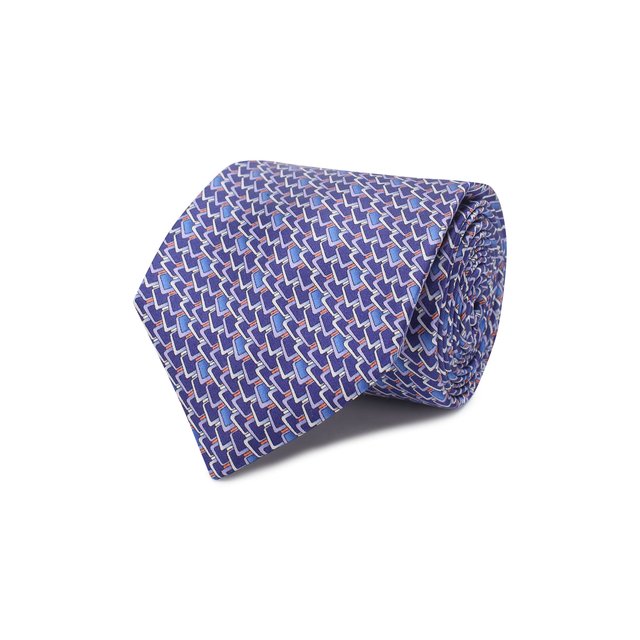Шелковый галстук Zilli 10776813