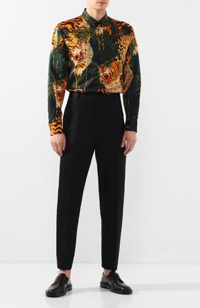 Мужской кожаные дерби JIL SANDER черного цвета по цене 49950 руб., арт. JI30510B-11540 | Фото 2 Мужской кожаные дерби JIL SANDER черного цвета, арт. JI30510B-11540 | Фото 2