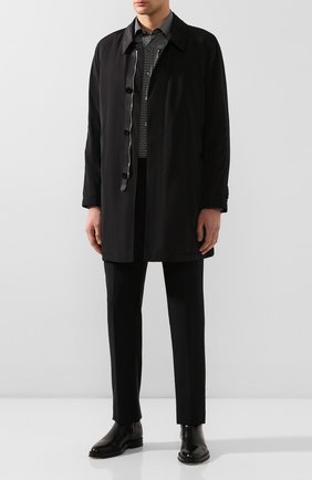 Мужской плащ TOM FORD черного цвета по цене 199500 руб., арт. BU062/TF0829 | Фото 2 Мужской плащ TOM FORD черного цвета, арт. BU062/TF0829 | Фото 2