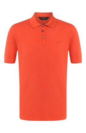 Мужское хлопковое поло ZEGNA COUTURE оранжевого цвета по цене 42950 руб., арт. CUC96/C32 | Фото 1 Мужское хлопковое поло ZEGNA COUTURE оранжевого цвета, арт. CUC96/C32 | Фото 1