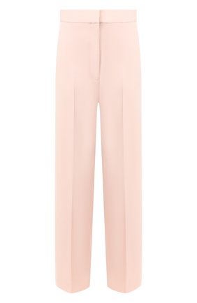 Женские шерстяные брюки STELLA MCCARTNEY светло-розового цвета по цене 49300 руб., арт. 600570/SNB48 | Фото 1 Женские шерстяные брюки STELLA MCCARTNEY светло-розового цвета, арт. 600570/SNB48 | Фото 1
