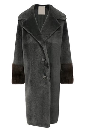 Женское меховое пальто COLOR TEMPERATURE зеленого цвета по цене 780000 руб., арт. FW18CT47 | Фото 1 Женское меховое пальто COLOR TEMPERATURE зеленого цвета, арт. FW18CT47 | Фото 1