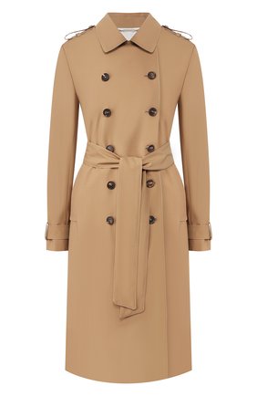 Женский тренч KITON бежевого цвета по цене 299500 руб., арт. D49610K09S38 | Фото 1 Женский тренч KITON бежевого цвета, арт. D49610K09S38 | Фото 1