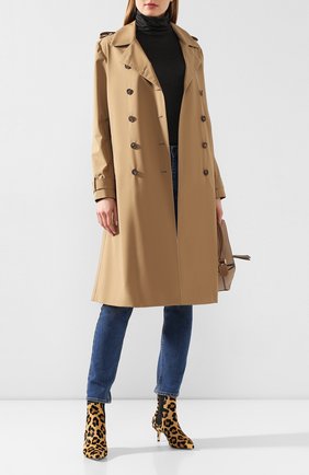 Женский тренч KITON бежевого цвета по цене 299500 руб., арт. D49610K09S38 | Фото 2 Женский тренч KITON бежевого цвета, арт. D49610K09S38 | Фото 2