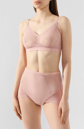 Женский бюстгальтер с мягкой чашкой SPANX розового цвета по цене 4560 руб., арт. 10124R | Фото 2 Женский бюстгальтер с мягкой чашкой SPANX розового цвета, арт. 10124R | Фото 2