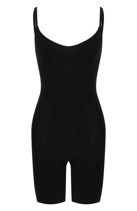 Женское утягивающий комбидресс SPANX черного цвета по цене 11200 руб., арт. SS1715 | Фото 1 Женское утягивающий комбидресс SPANX черного цвета, арт. SS1715 | Фото 1