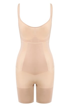 Женское утягивающий комбидресс SPANX бежевого цвета по цене 11200 руб., арт. SS1715 | Фото 1 Женское утягивающий комбидресс SPANX бежевого цвета, арт. SS1715 | Фото 1