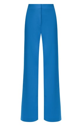 Женские шерстяные брюки DIANE VON FURSTENBERG бирюзового цвета по цене 32800 руб., арт. 14002DVF | Фото 1 Женские шерстяные брюки DIANE VON FURSTENBERG бирюзового цвета, арт. 14002DVF | Фото 1