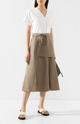 Женское платье 3.1 PHILLIP LIM белого цвета по цене 41400 руб., арт. E202-9638UCT | Фото 2 Женское платье 3.1 PHILLIP LIM белого цвета, арт. E202-9638UCT | Фото 2