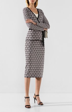 Женская шерстяная юбка DIANE VON FURSTENBERG разноцветного цвета по цене 32800 руб., арт. 13752DVF | Фото 2 Женская шерстяная юбка DIANE VON FURSTENBERG разноцветного цвета, арт. 13752DVF | Фото 2