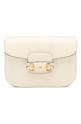 Женская сумка 1955 horsebit GUCCI белого цвета по цене 159000 руб., арт. 602204/1DB0G | Фото 1 Женская сумка 1955 horsebit GUCCI белого цвета, арт. 602204/1DB0G | Фото 1