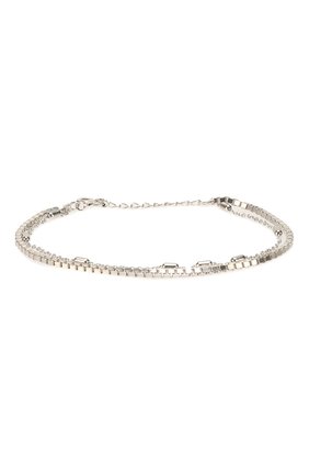 Женская браслет double up cubed chain GIRLS CREW серебряного цвета по цене 12600 руб., арт. B25-S | Фото 1 Женская браслет double up cubed chain GIRLS CREW серебряного цвета, арт. B25-S | Фото 1