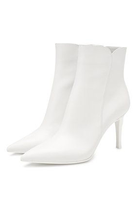 Женские кожаные ботильоны GIANVITO ROSSI белого цвета по цене 65650 руб., арт. G73587.85G0M.VITBIAN | Фото 1 Женские кожаные ботильоны GIANVITO ROSSI белого цвета, арт. G73587.85G0M.VITBIAN | Фото 1